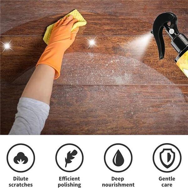 Beeswax Furniture Polish ,Wood Seasoning Beeswax | Natural Wood Wax Traditional Beeswax Polish for Wood & Furniture | Beeswax Wood Polish and Cleaner furniture