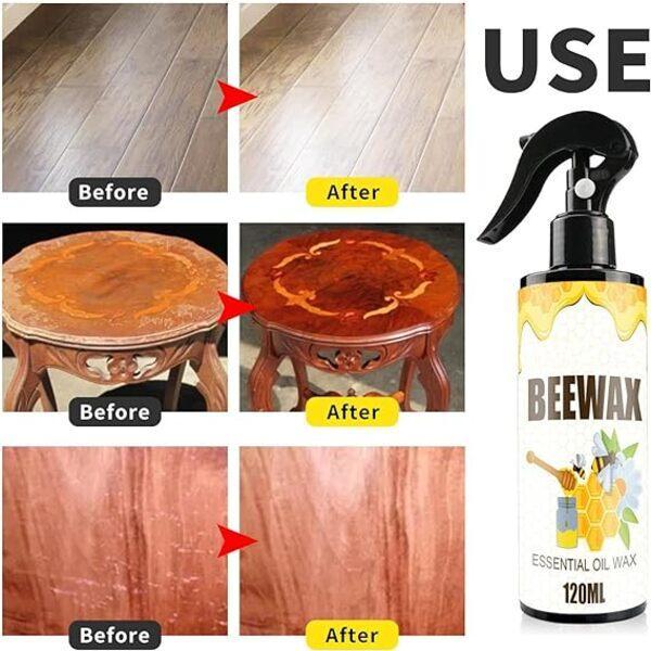 Beeswax Furniture Polish ,Wood Seasoning Beeswax | Natural Wood Wax Traditional Beeswax Polish for Wood & Furniture | Beeswax Wood Polish and Cleaner furniture