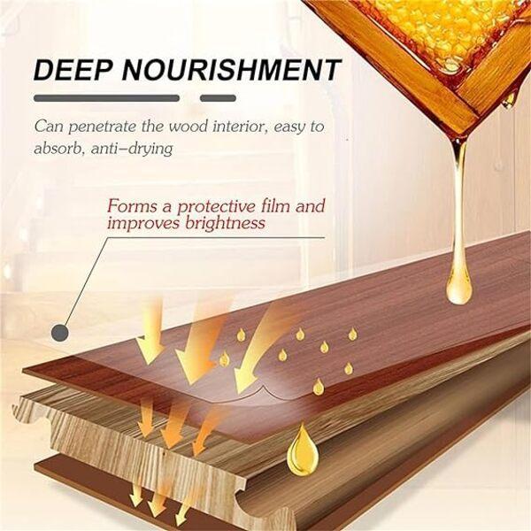 Beeswax Furniture Polish ,Wood Seasoning Beeswax | Natural Wood Wax Traditional Beeswax Polish for Wood & Furniture | Beeswax Wood Polish and Cleaner furniture