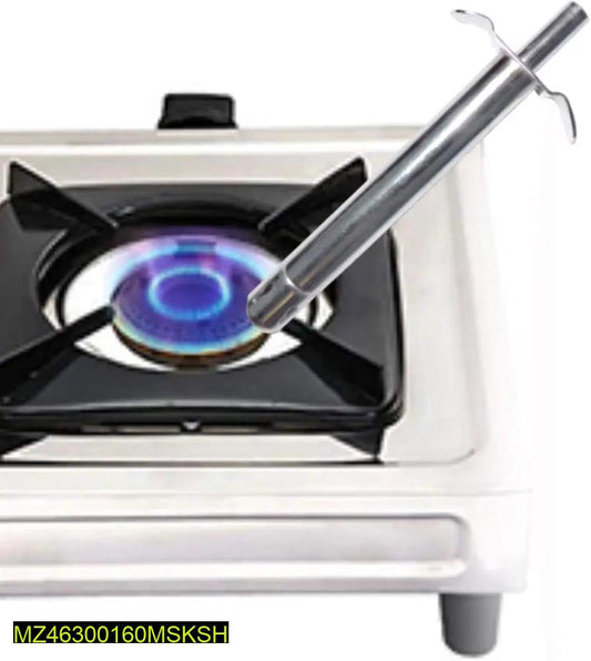 *Product Name*:  Stainless Steel Stove Lighter And Knife, Pack Of 2
*Product Description*: Kitchen Accessories Collection
*Product Details*:Material: Stainless Steel, Plastic
Product Type: Kitchen Stove Lighter And Knife
Size: 16 Cm
Package Includes: 1 x
