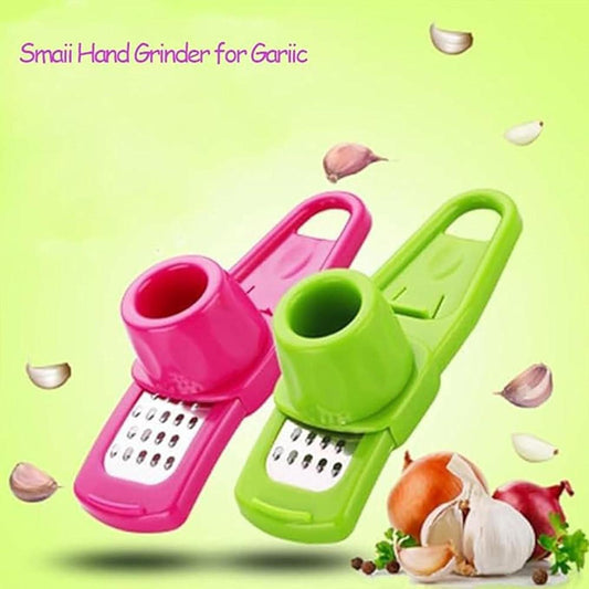 Garlic Ginger Grinding Tools Kitchen Garlic Grater Fruits Vegetable Hand Press Grinding Crusher Chopper Kitchen gadget😍😍😍😍